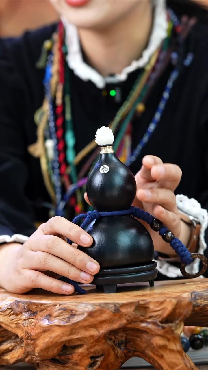 【闪购商品】162—光岳葫天然大漆酒葫芦不含漆珠