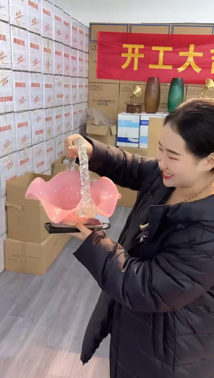 【闪购商品】琉璃昕洋花器X-品6