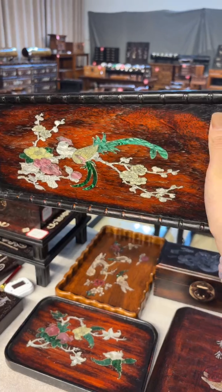 木木紫檀木茶盘木木