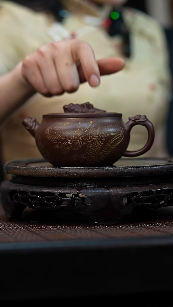 茶壶紫砂宜兴岁颐传砂原矿全手44