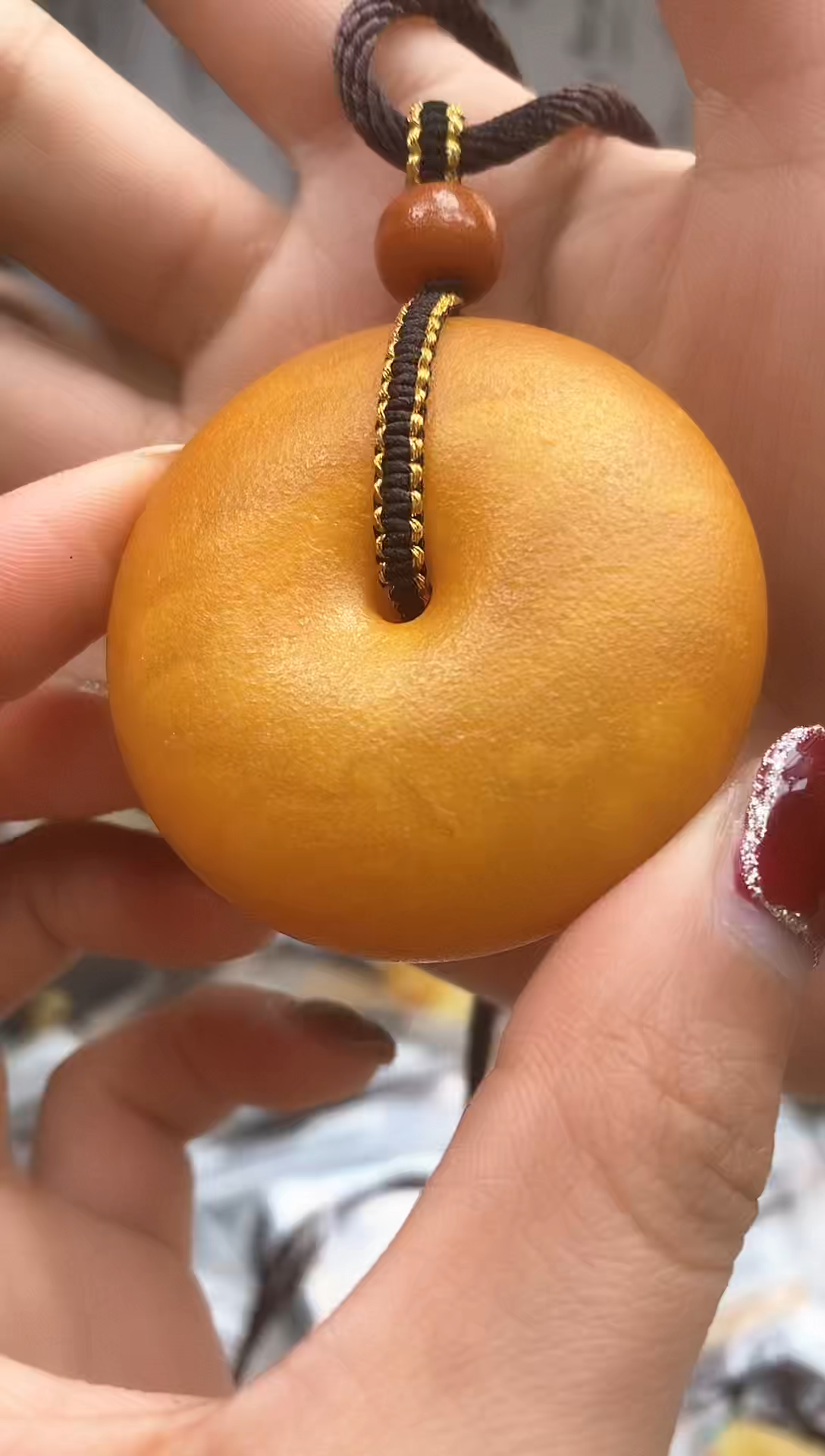 【闪购商品】琥珀裸石未镶嵌挂坠