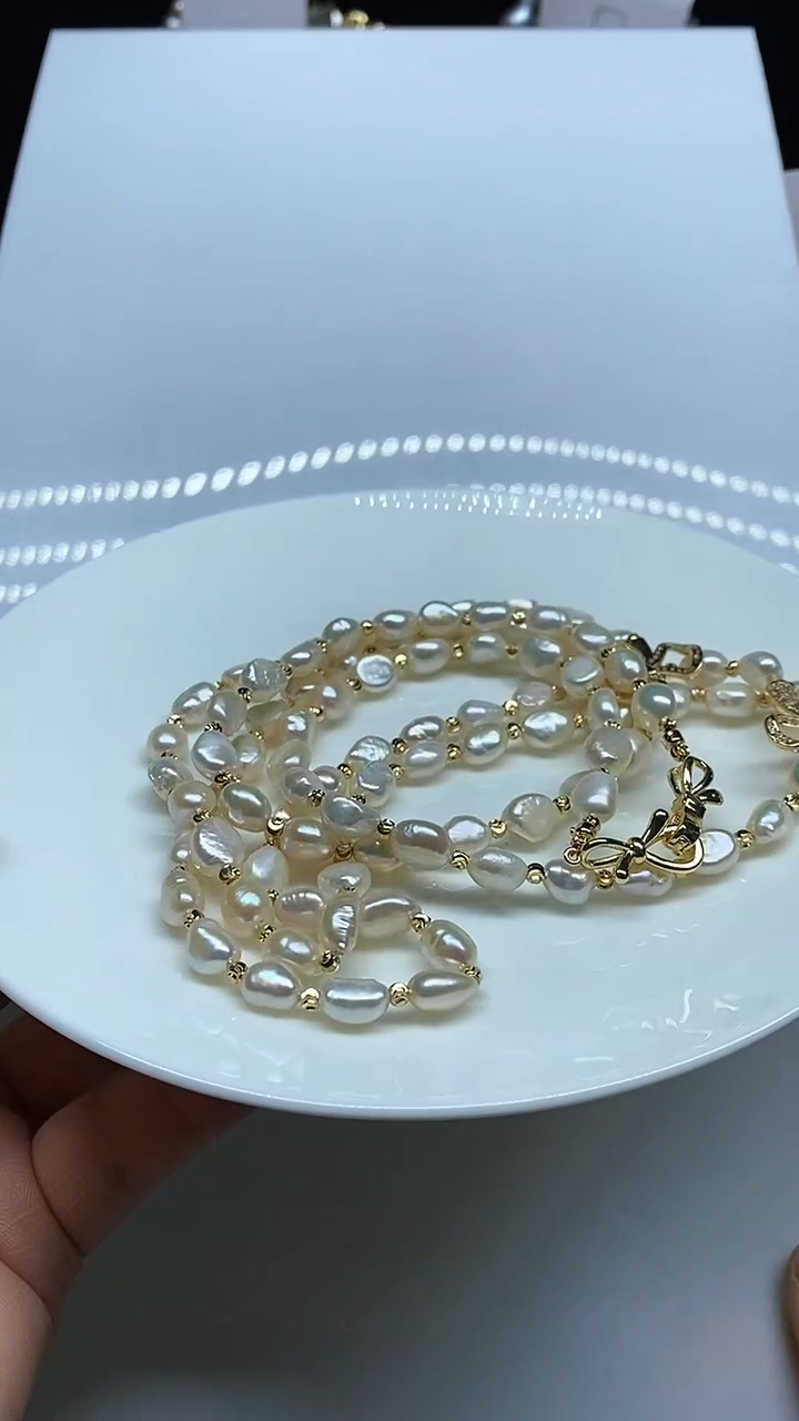 【闪购商品】淡水珍珠颈饰未镶嵌多人