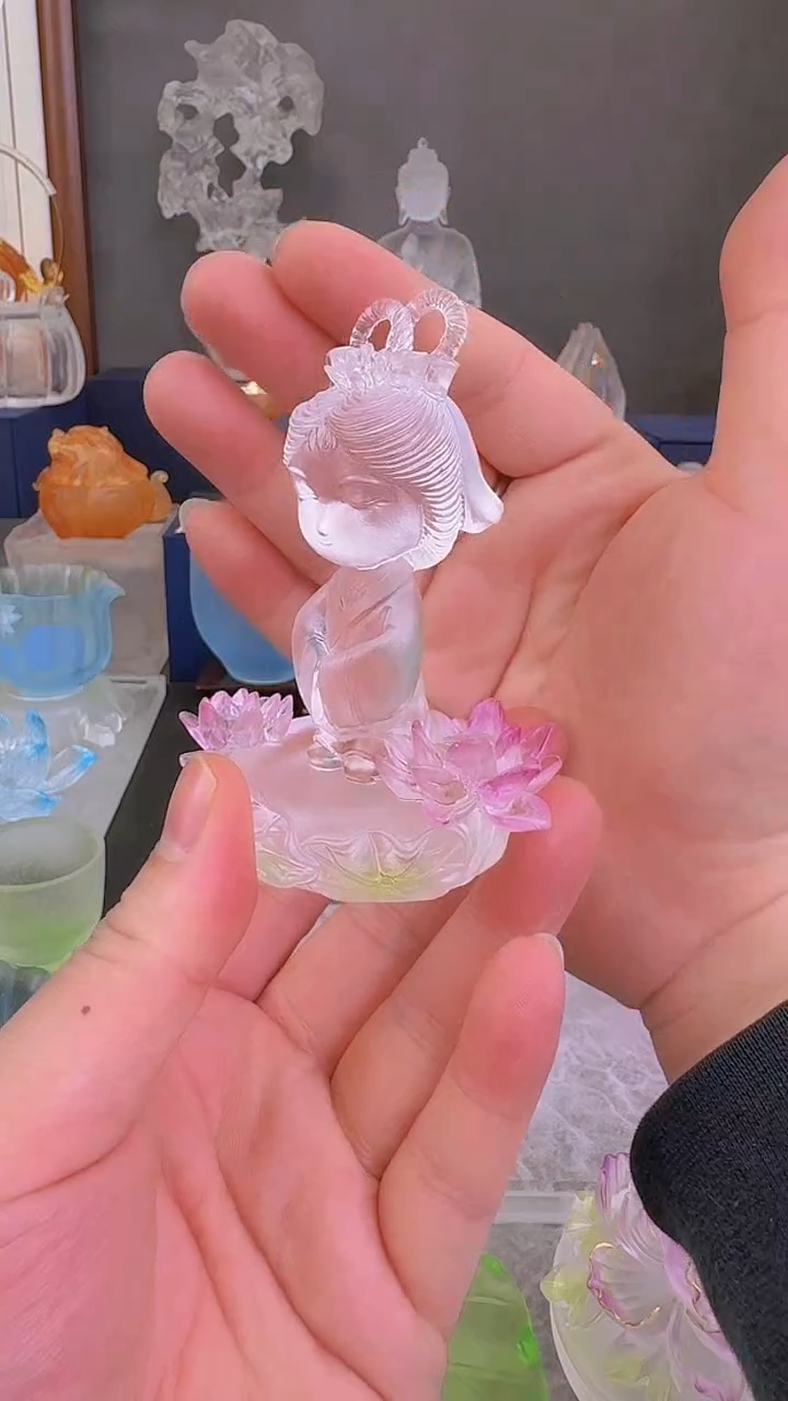 【闪购商品】古法手工琉璃花仙子