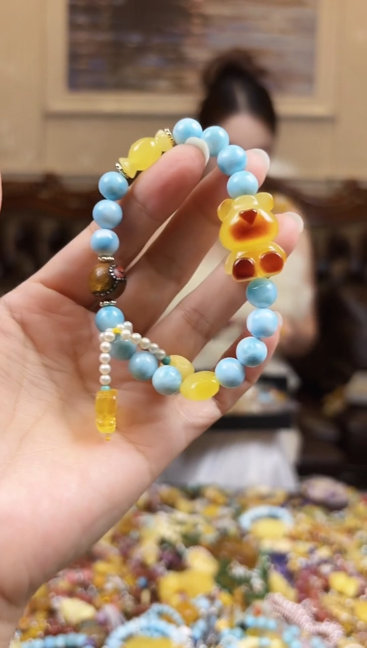 手链琥珀未镶嵌 【多样性发一】