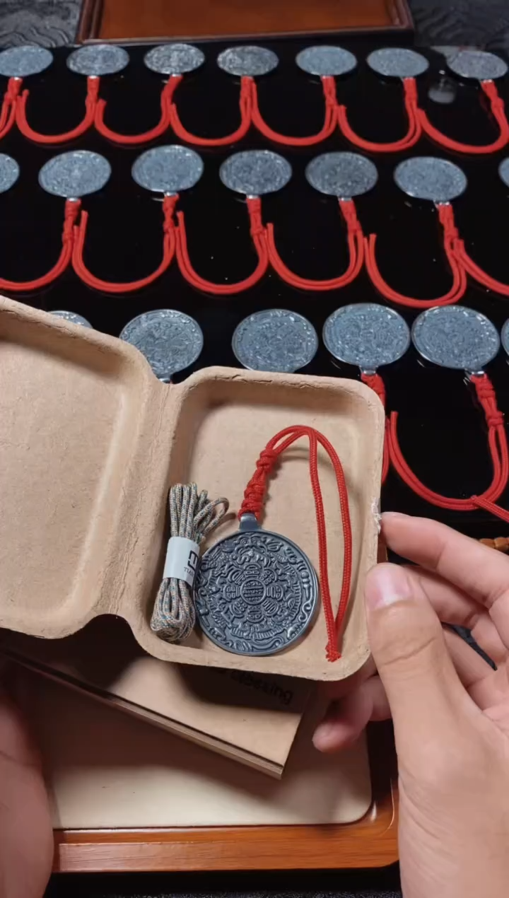 手串柏香籽/百香籽天策出品--九宫八卦牌