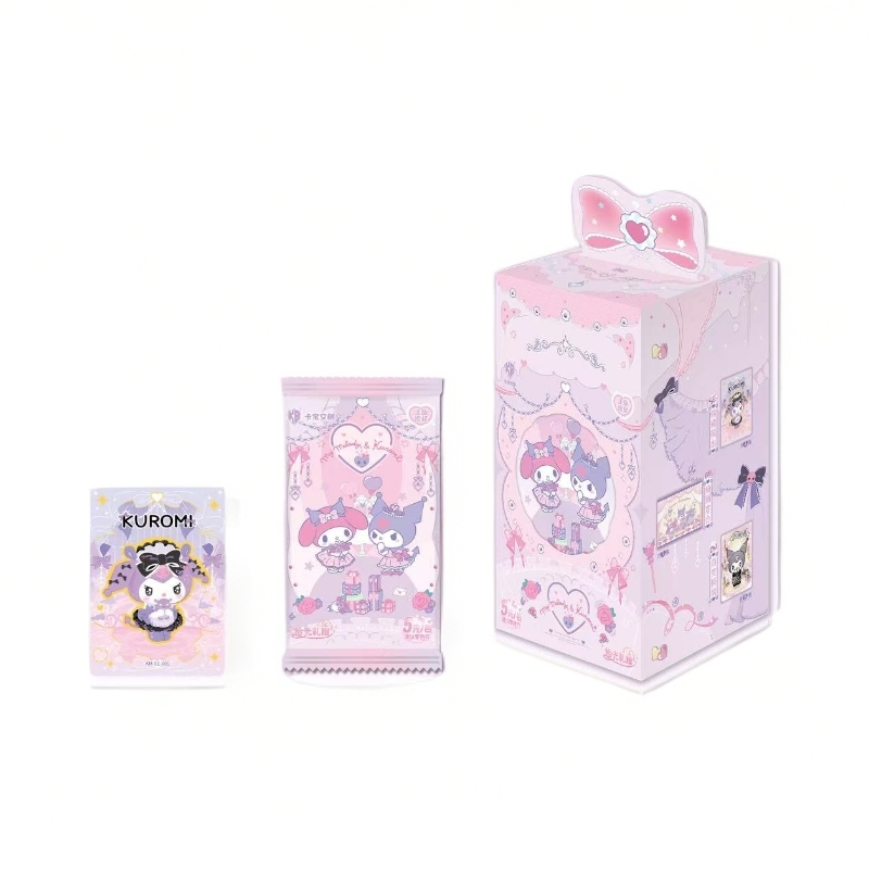 【玩法】卡宝文创三丽鸥家族拾光礼赠拍立得第一弹收藏卡牌盲盒