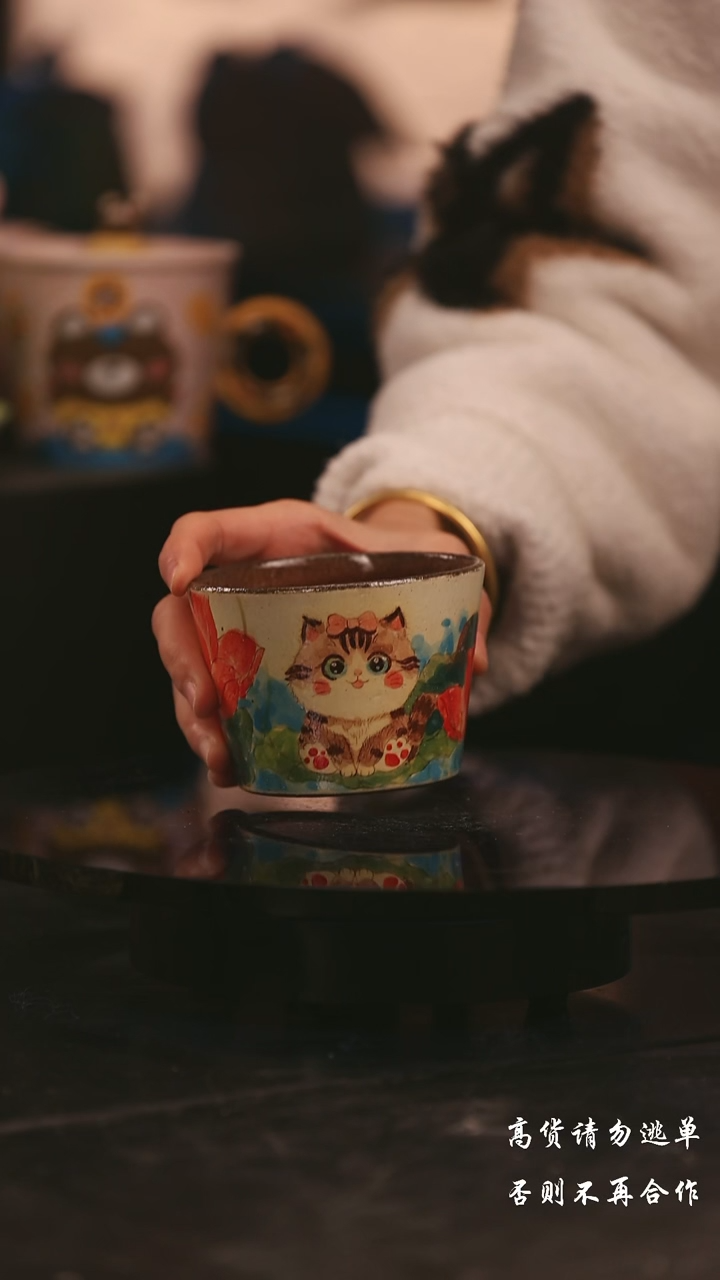陶瓷景德镇可爱设计师款陶瓷 