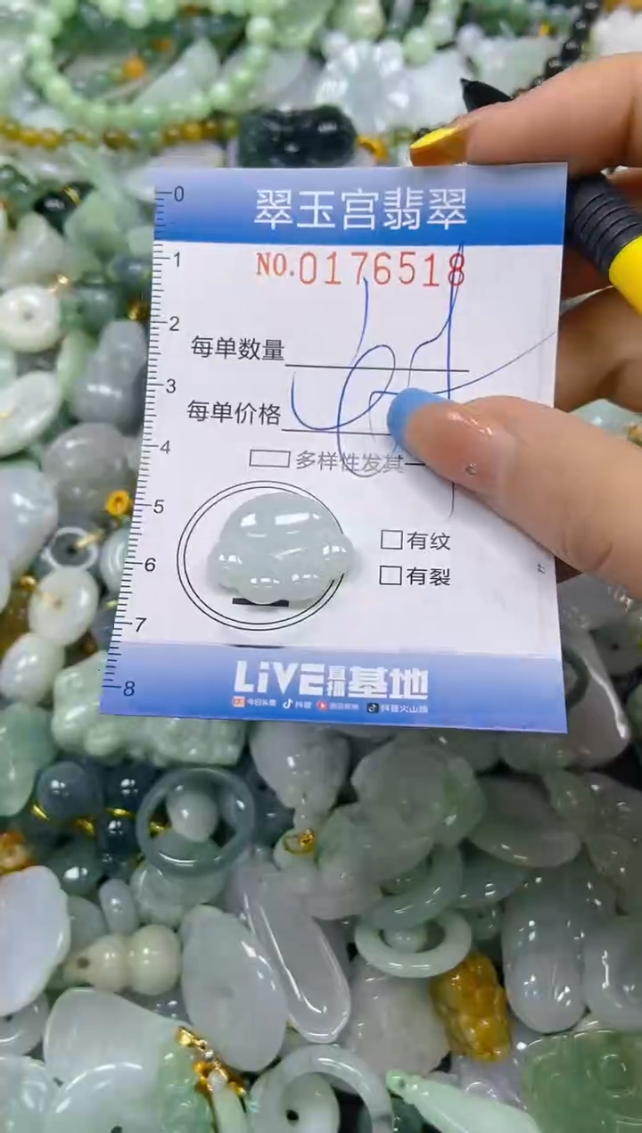 翡翠未镶嵌颈饰闪购0176518
