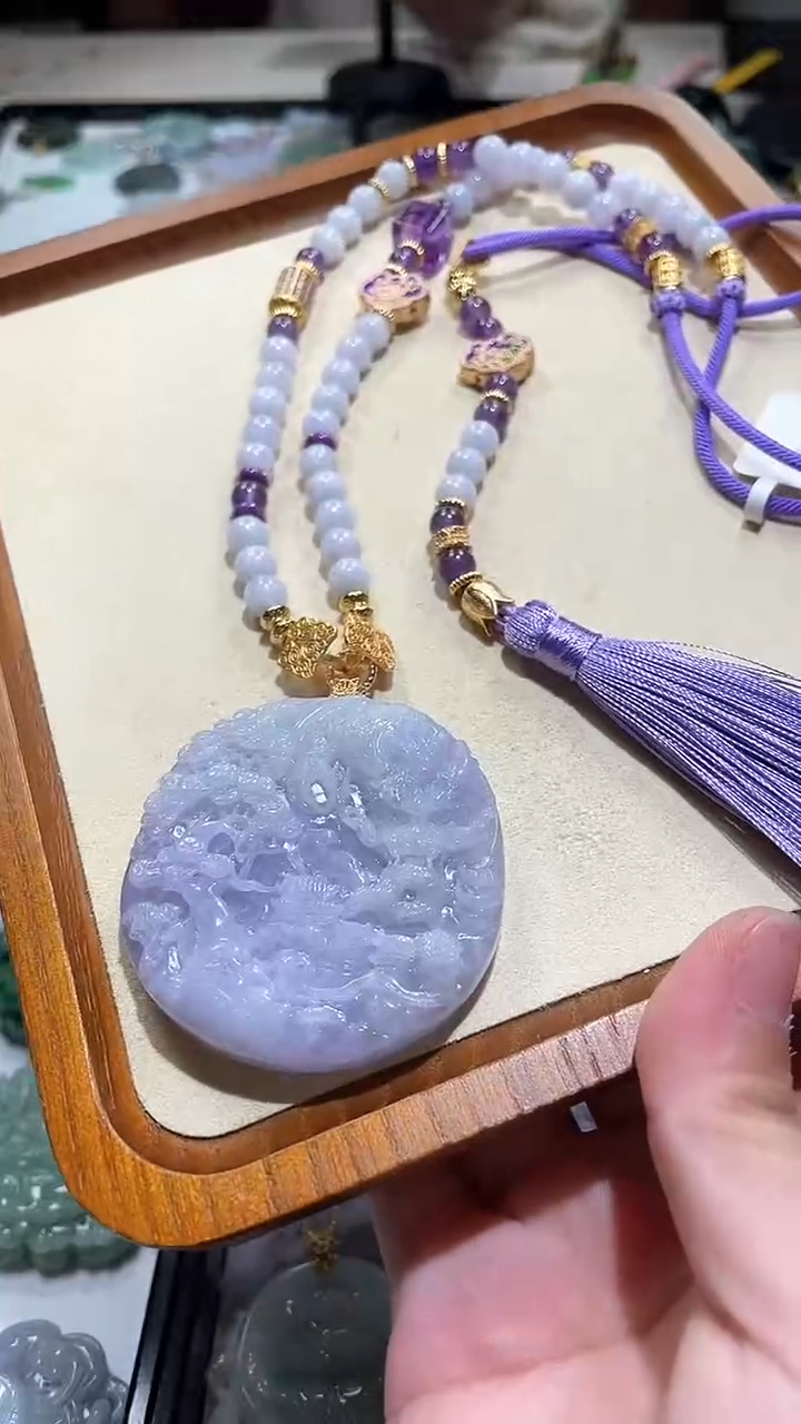 【闪购商品】翡翠颈饰未镶嵌吊坠