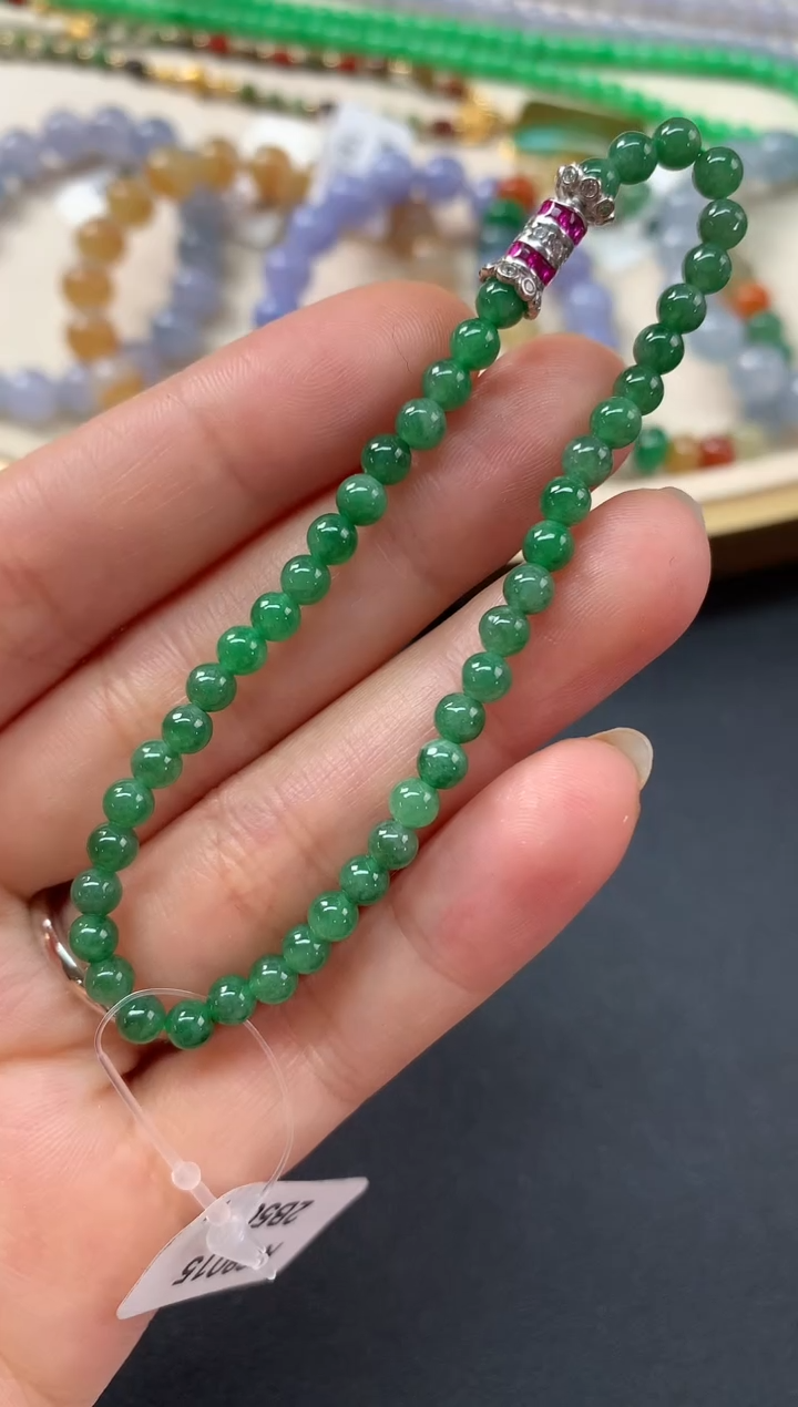 【闪购商品】翡翠手串未镶嵌D10|980    