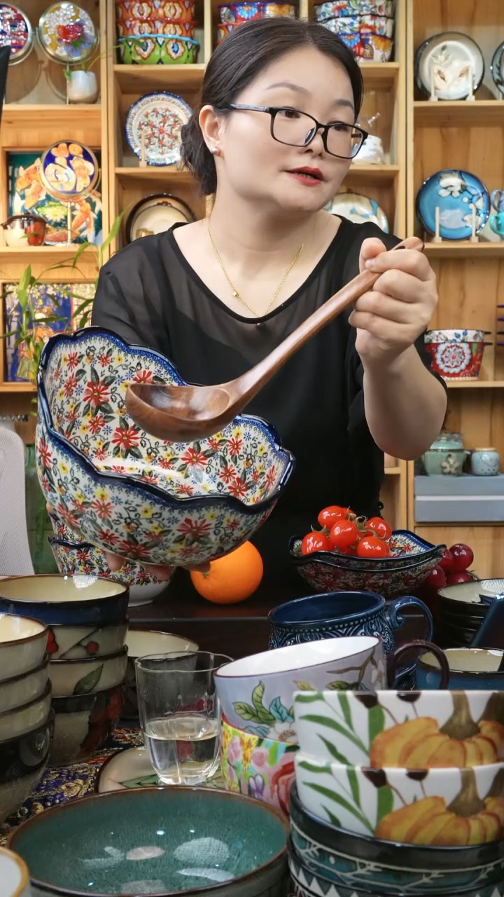 瓷片小可陶瓷高温瓷餐具一组各一只