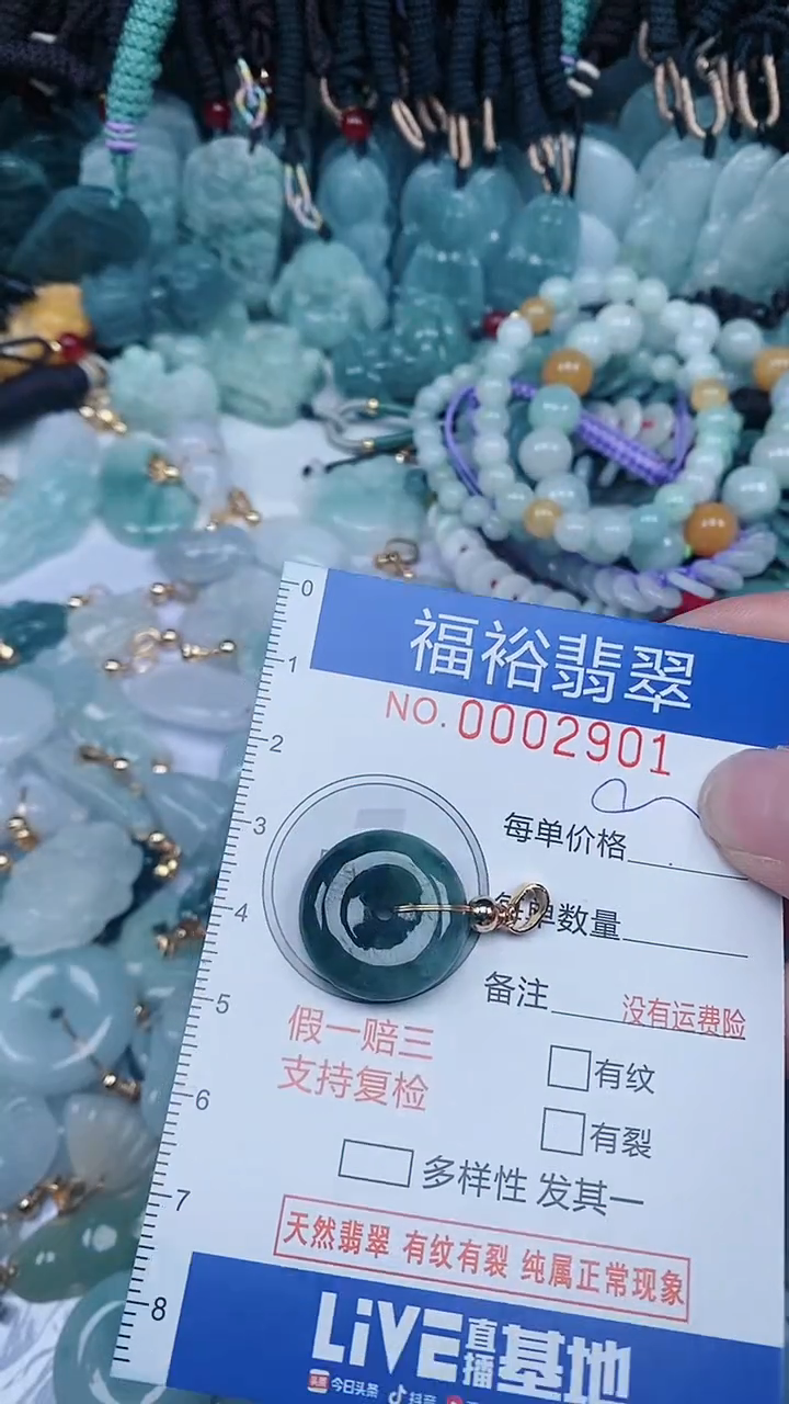 【闪购商品】翡翠颈饰未镶嵌...0002901