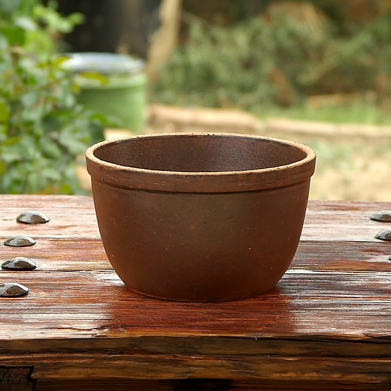 2L老式土砂锅单人防干烧炒锅燃气灶小沙锅陶瓷锅专用瓦煲煲汤