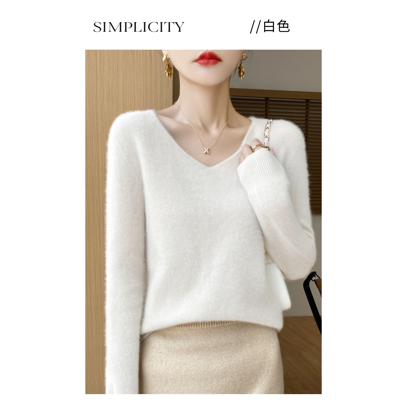 【梅姐专属】一线成衣100%羊毛衫上衣YM-QHNJRG-1110