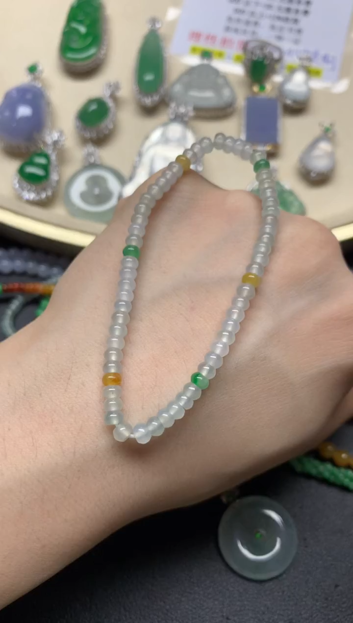 【闪购商品】翡翠手串未镶嵌09天然A货翡翠（不退换）