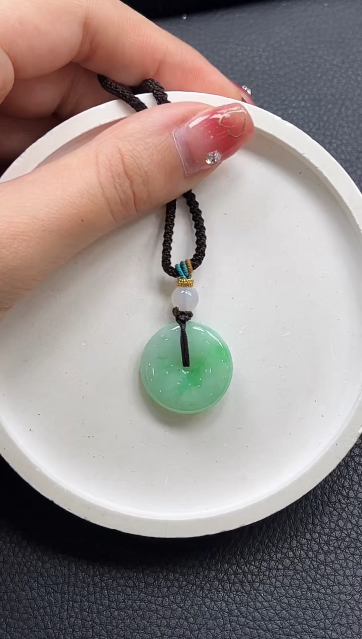 【闪购商品】翡翠颈饰未镶嵌K733-795平安扣