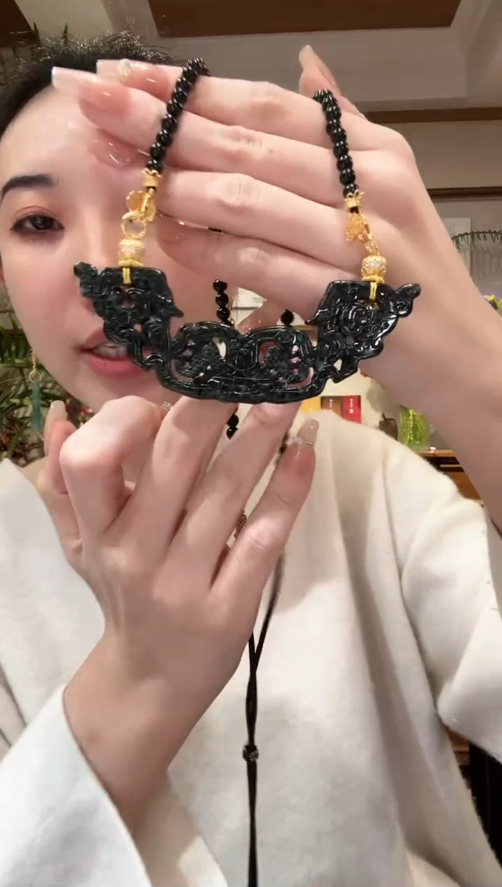 【闪购商品】翡翠颈饰未镶嵌国风