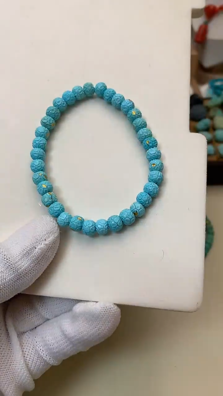 未镶嵌绿松石项链30