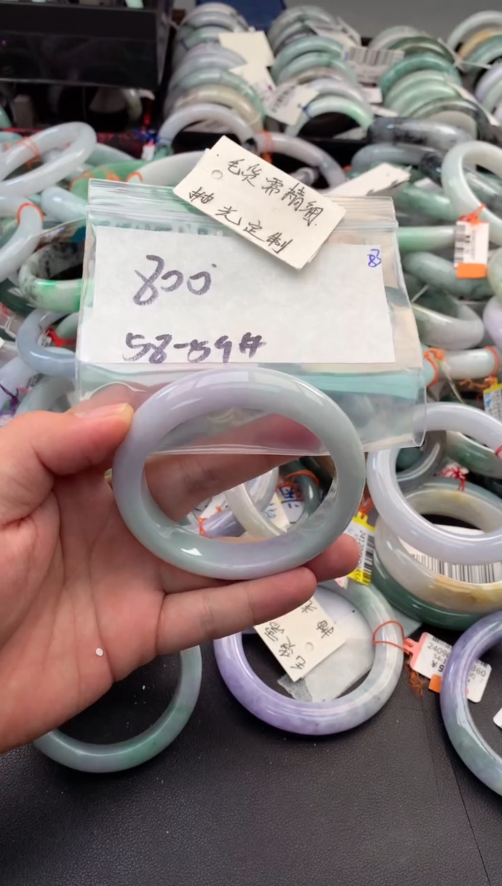 【闪购商品】定制翡翠未镶嵌毛货需精细抛光+多人