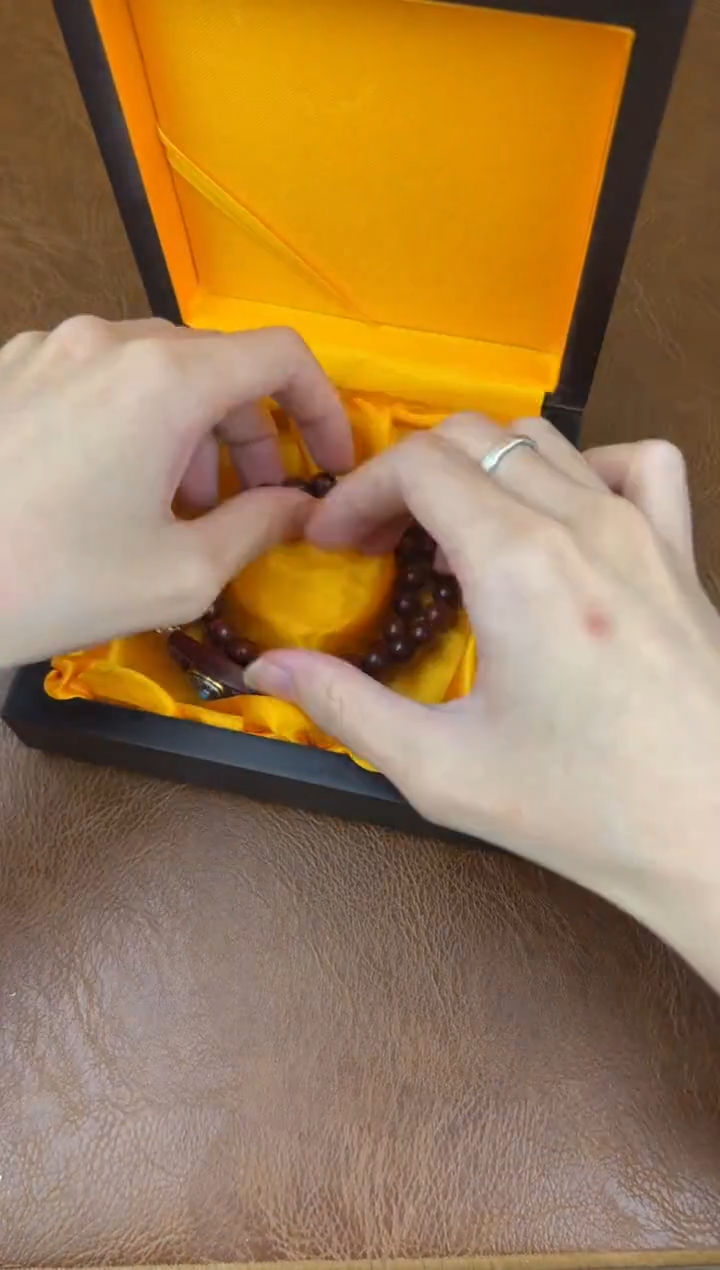 小叶紫檀双圈闲得文玩阁商品链接@@SP059