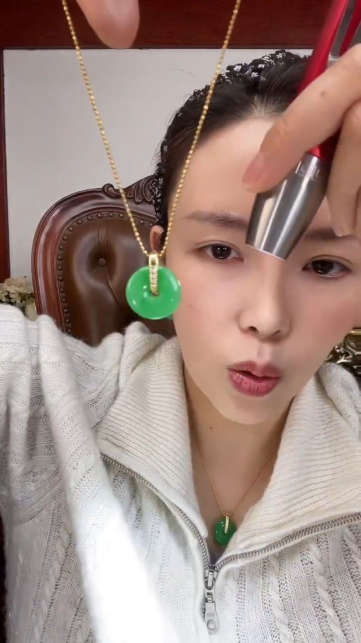 吊坠(赠链)未镶嵌翡翠D20翡翠平安扣