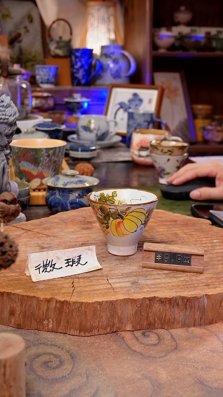 杯子南瓜手工手绘手工手绘