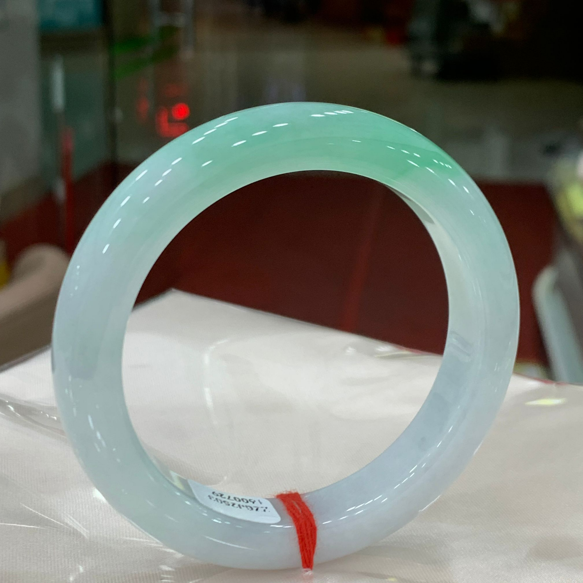 缅甸A货翡翠 半山 阳绿 57-58 0729