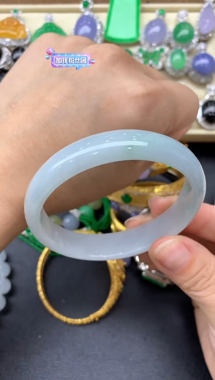 【闪购商品】翡翠手镯未镶嵌430-中国好珍宝 