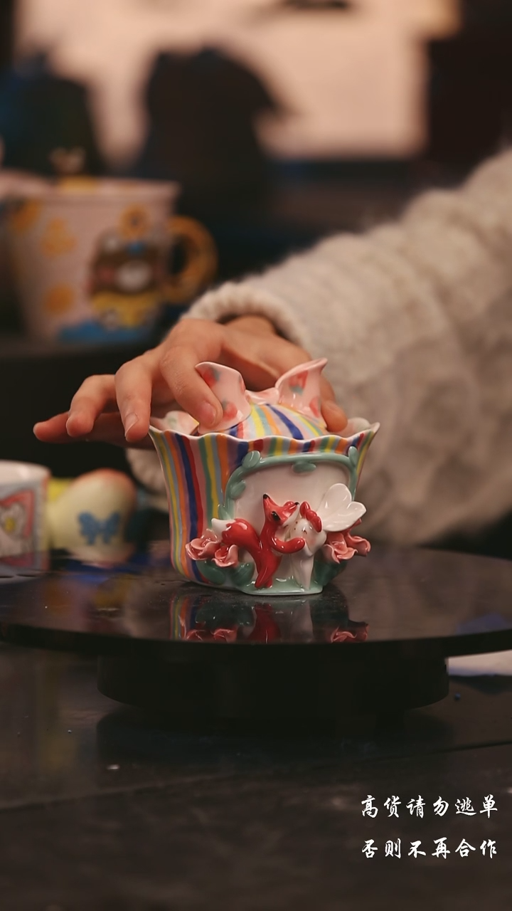 陶瓷景德镇可爱设计师款陶瓷 