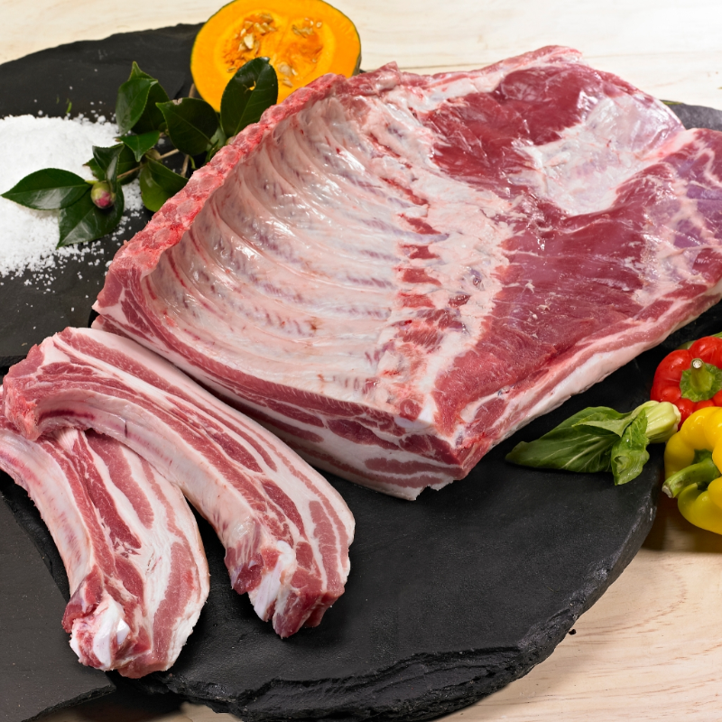 黑猪肉中排 约500g/份