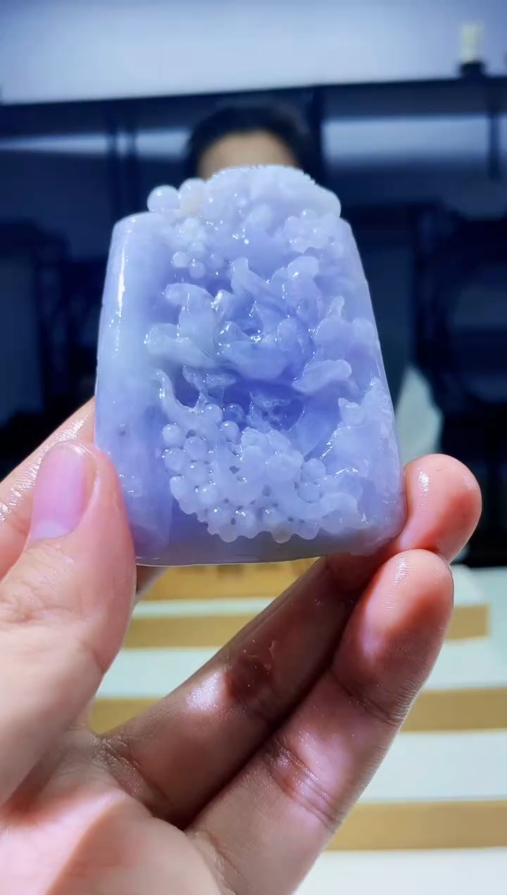 【闪购商品】定制翡翠未镶嵌毛货01230050 