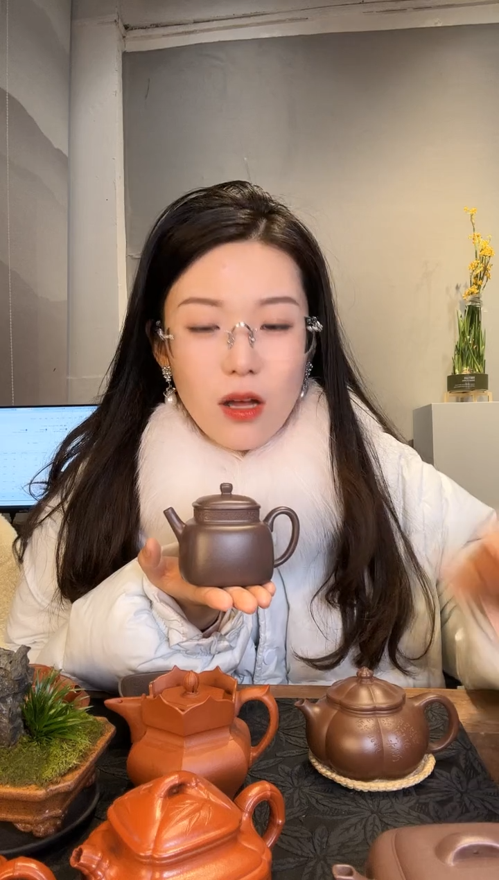 【闪购商品】紫砂茶壶四方 言心