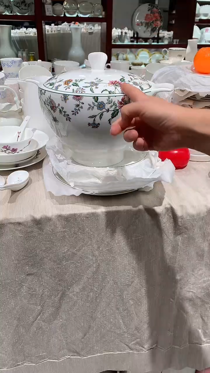 隆达骨瓷 福利  大品锅 瑶草琪花 