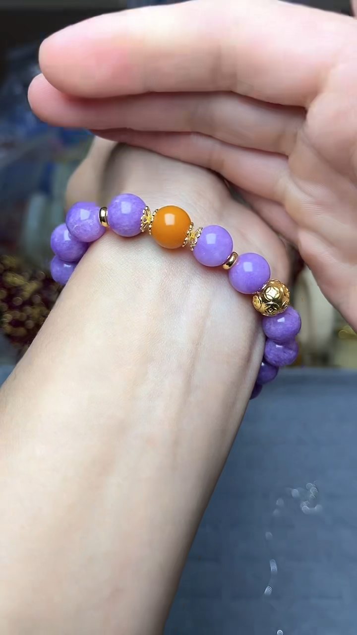 【闪购商品】琥珀手链未镶嵌手串