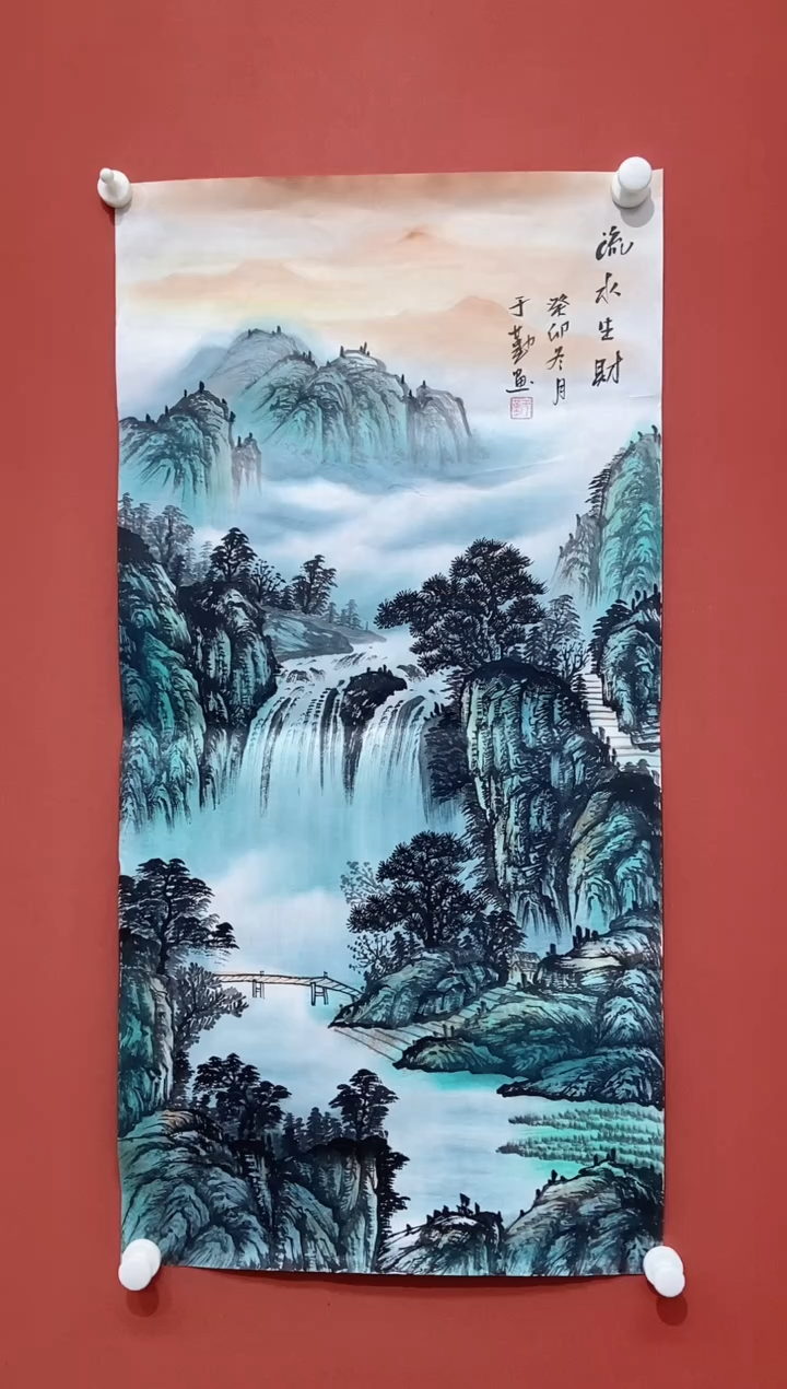 【闪购商品】国画于勤老师国画作品2