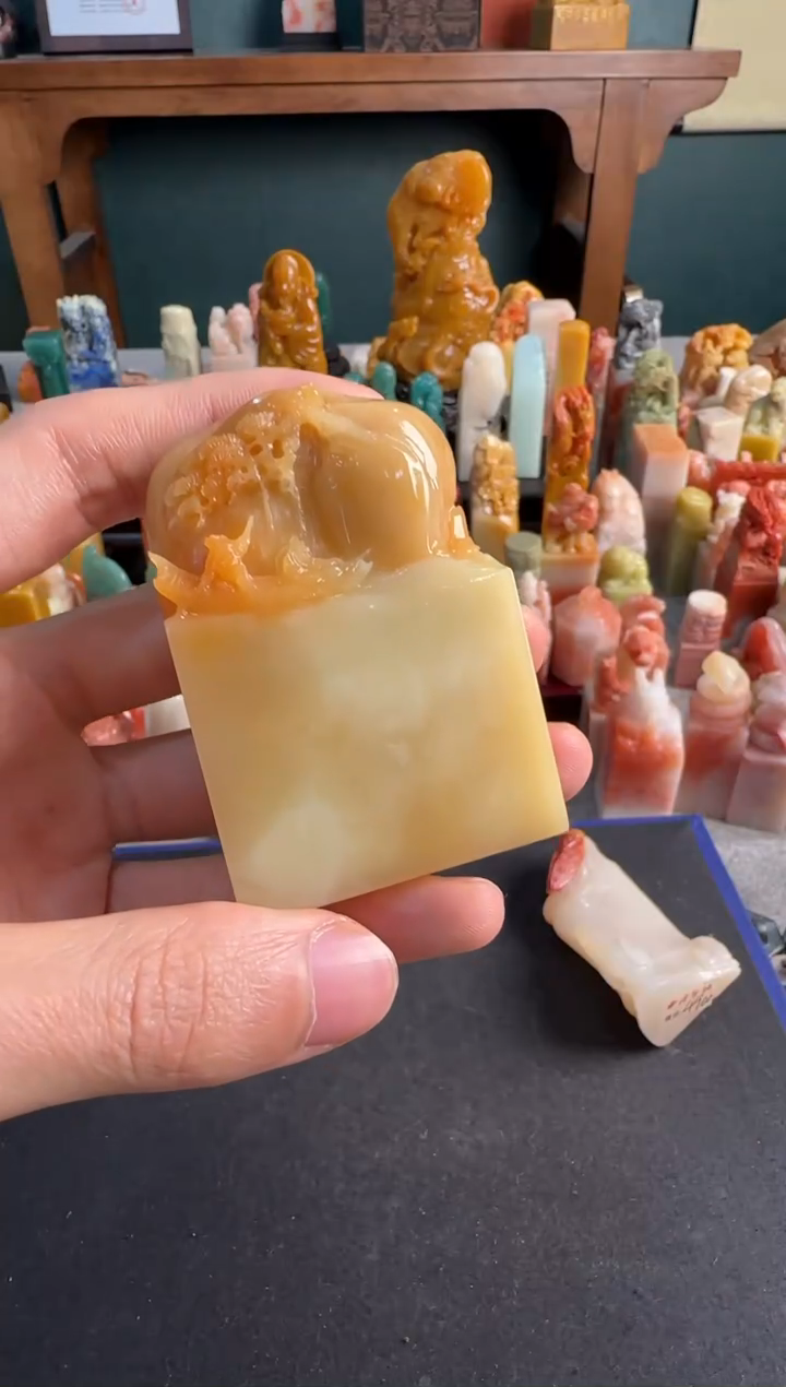 【闪购商品】青田石印石包七字5901