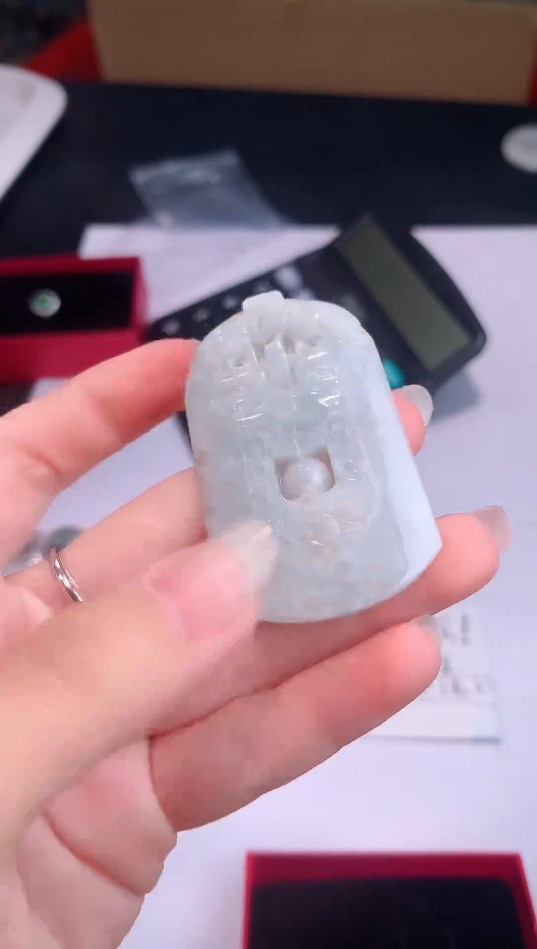 颈饰未镶嵌翡翠0芹0翡翠珠宝761