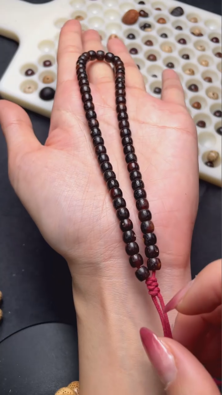 【闪购商品】星月菩提吊坠精选级赤金星月直切6*5手持