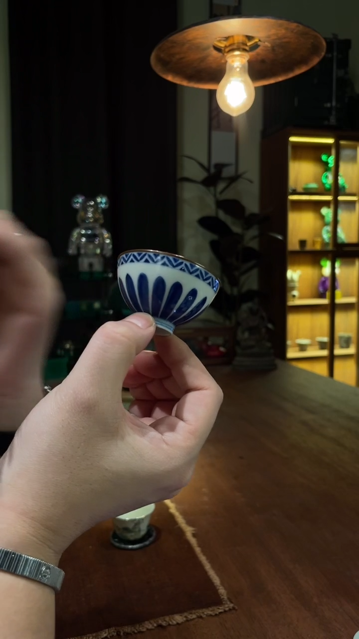 包铜小鸡心杯....