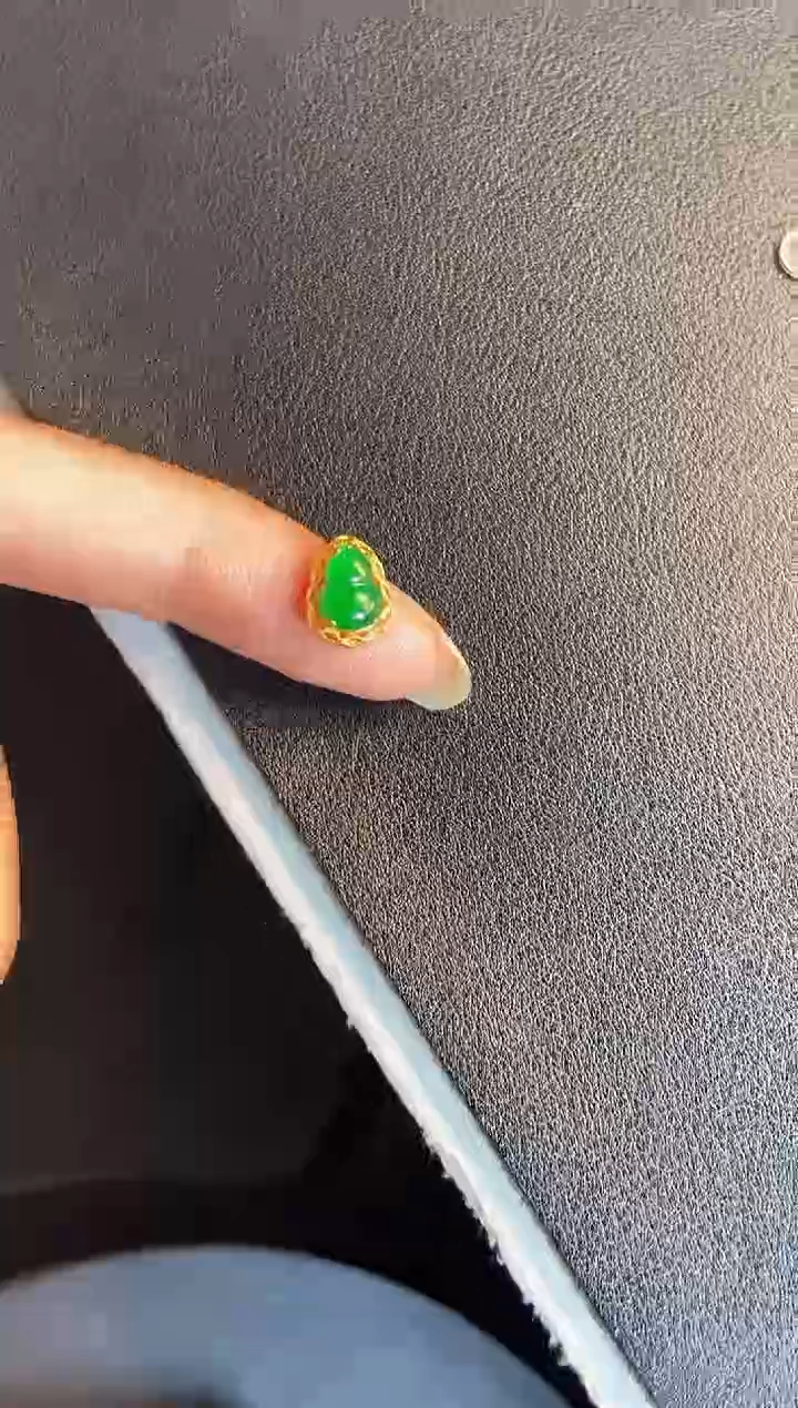 吊坠(不含链)银S925镶嵌翡翠1