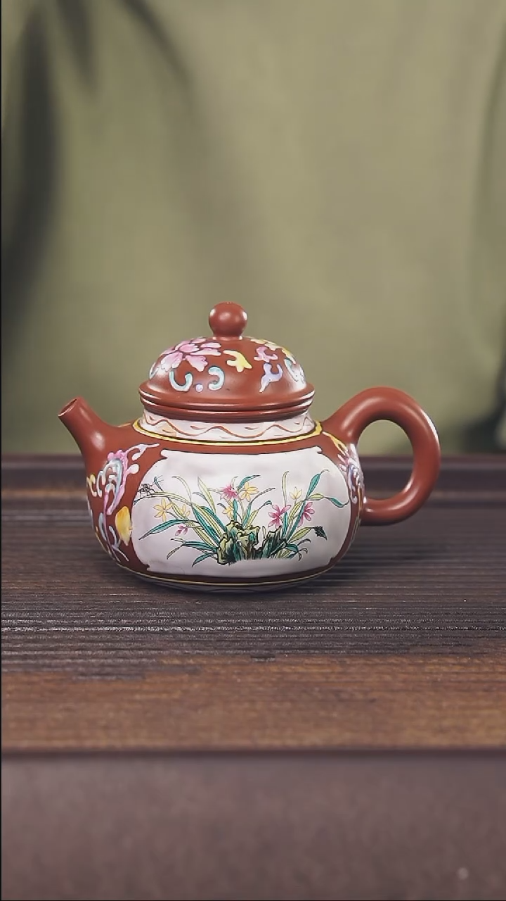 【闪购商品】紫砂茶壶170cc顾氏手工紫砂