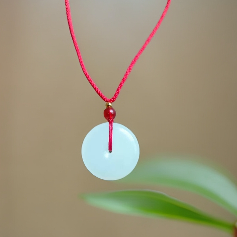 非金属皮质吊坠 平安扣挂件