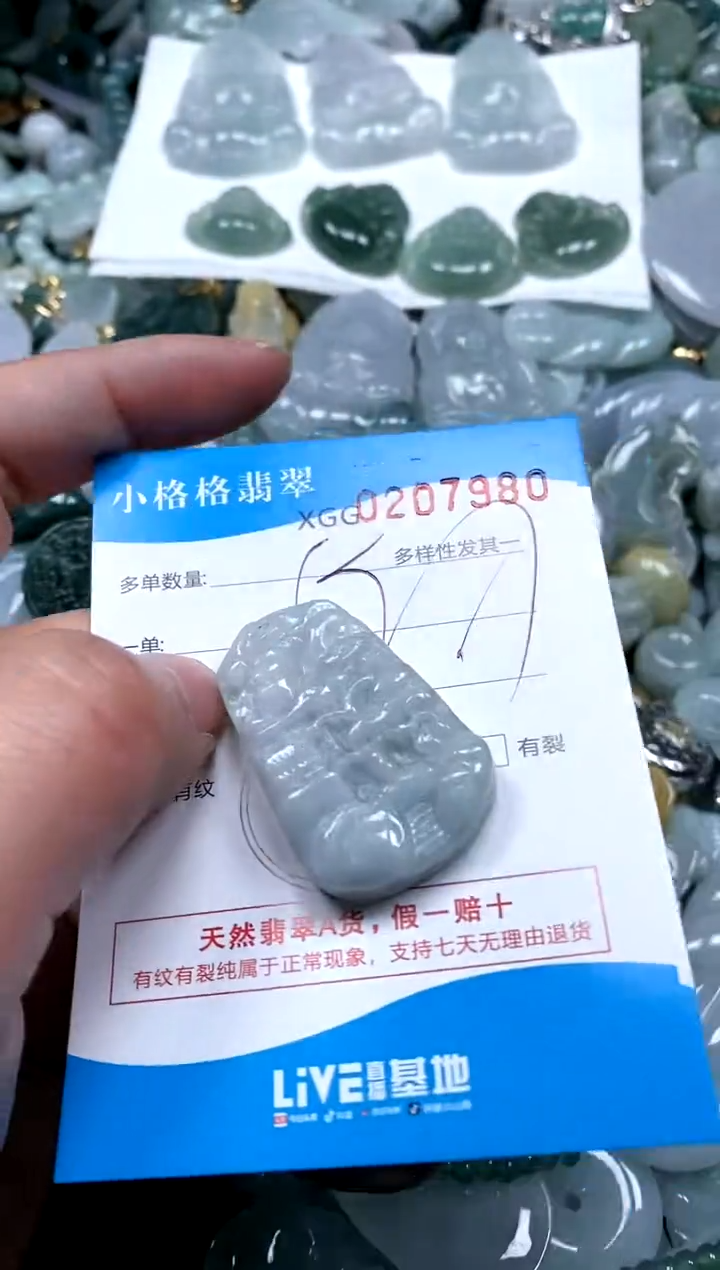 【闪购商品】翡翠颈饰未镶嵌闪购商品0207980