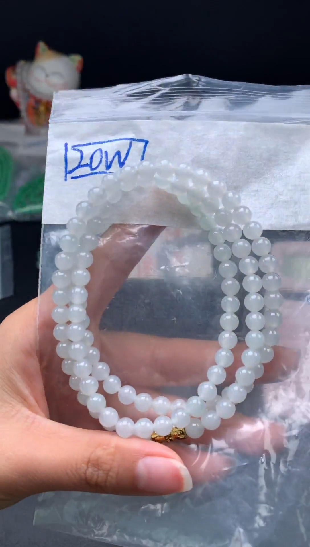 未镶嵌挂件翡翠21  卡6.0