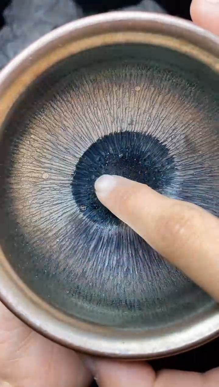 【闪购商品】茶盏八方来财 盏三疯建盏茶器