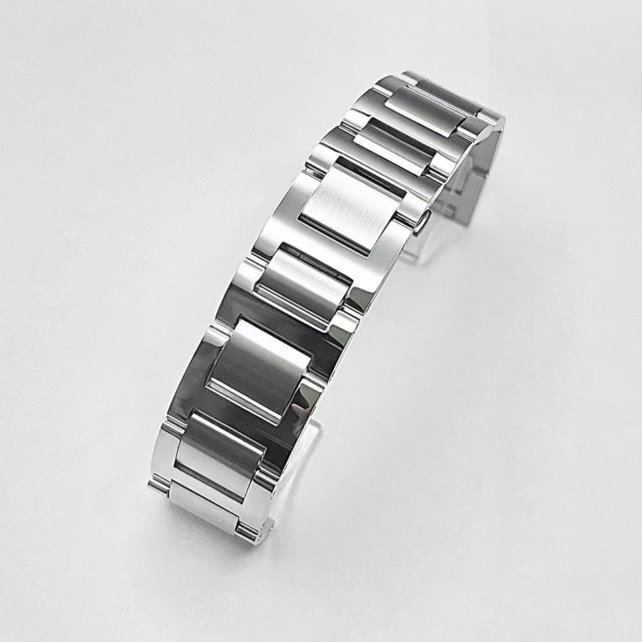 #三男孩#适配劳探险粉绿鬼精钢表带