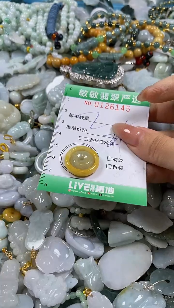 【闪购商品】翡翠颈饰未镶嵌闪购0126145