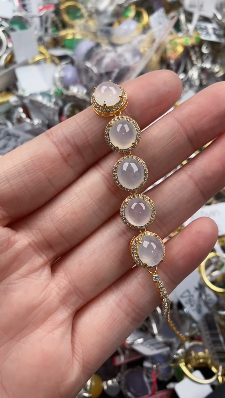 银S925镶嵌戒指翡翠宸*222       2