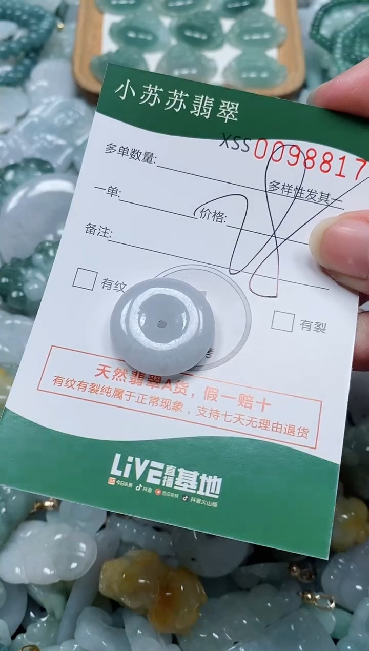 【闪购商品】翡翠颈饰未镶嵌闪购商品0098817