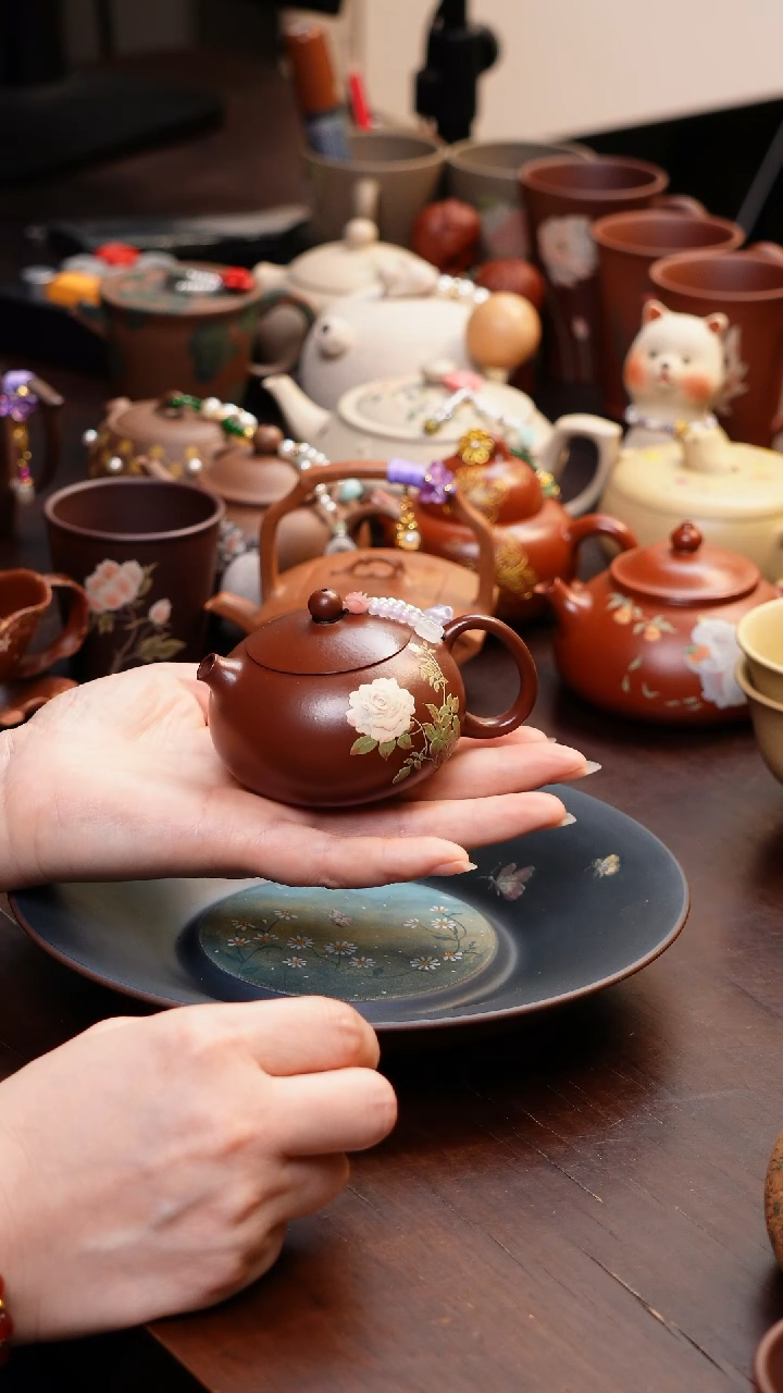 【闪购商品】原矿紫砂朱泥杯子